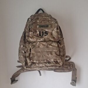 Ak MAX US Davilus Men's Camouflage Backpack